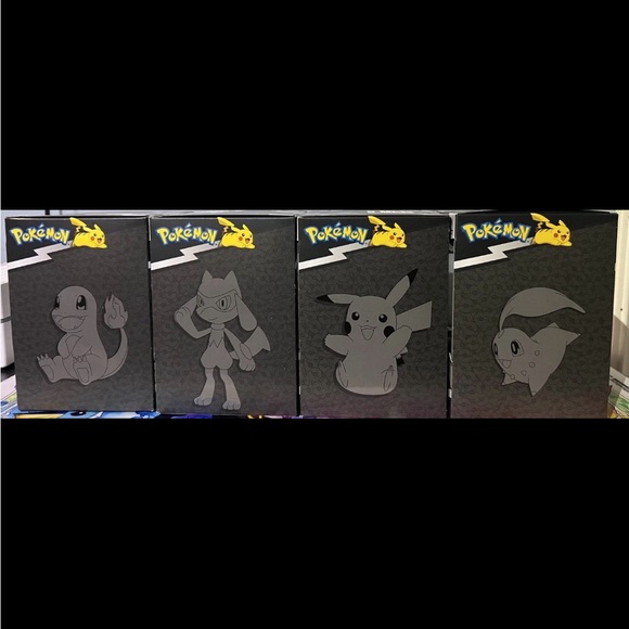 Pokemon Select Charmander, Chikorita, Pikachu, Riolu Figures - Picture 10 of 11